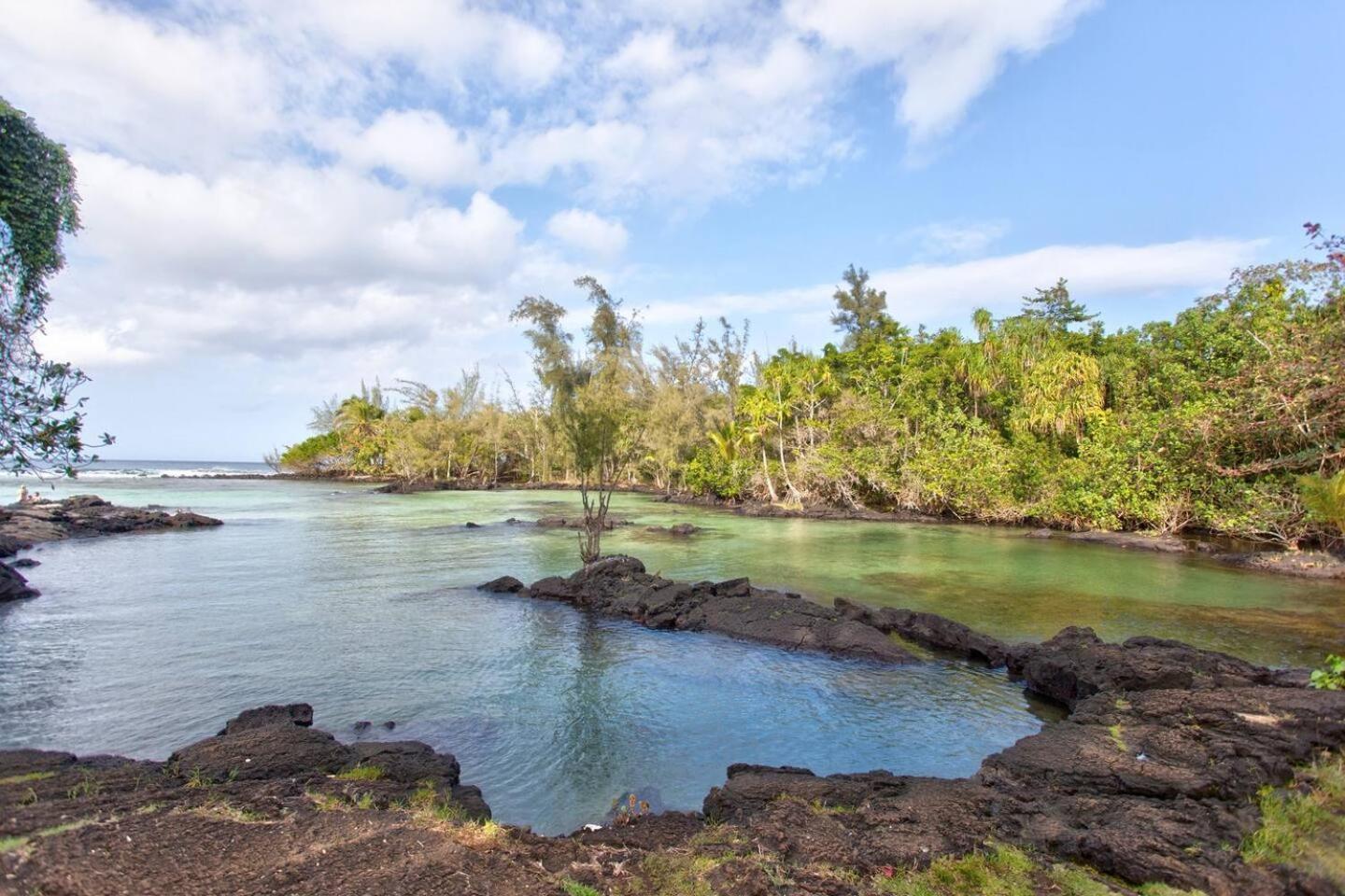 Ocean View Mauna Loa Shores Kai Ekahi #201 Next To Carlsmith Beach Park Hilo Hi Aparthotel Exterior photo